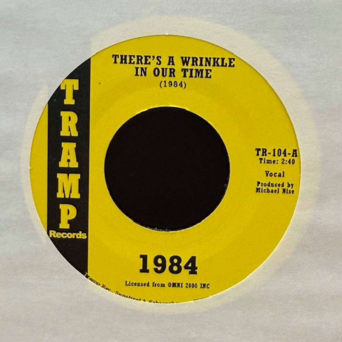 ★★値下出品★ 1984 - There's A Wrinkle In Our Time / Theme(7インチ)(★美品!)   ★元値5800円★拍卖