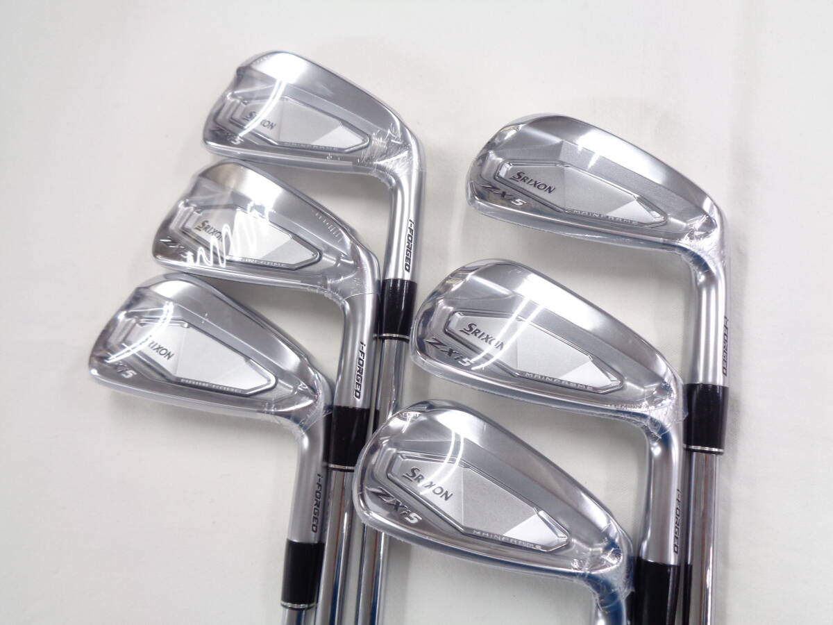 新品★スリクソン ZXi5 アイアン 5~P 6本セット KBS TOUR 硬さS 【日本仕様 KBS ツアー 120S】 拍卖