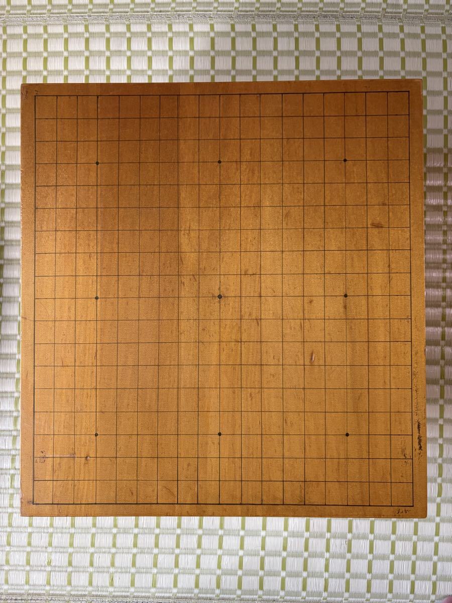 ☆ 囲碁盤 天然木製・碁石セット・脚付拍卖