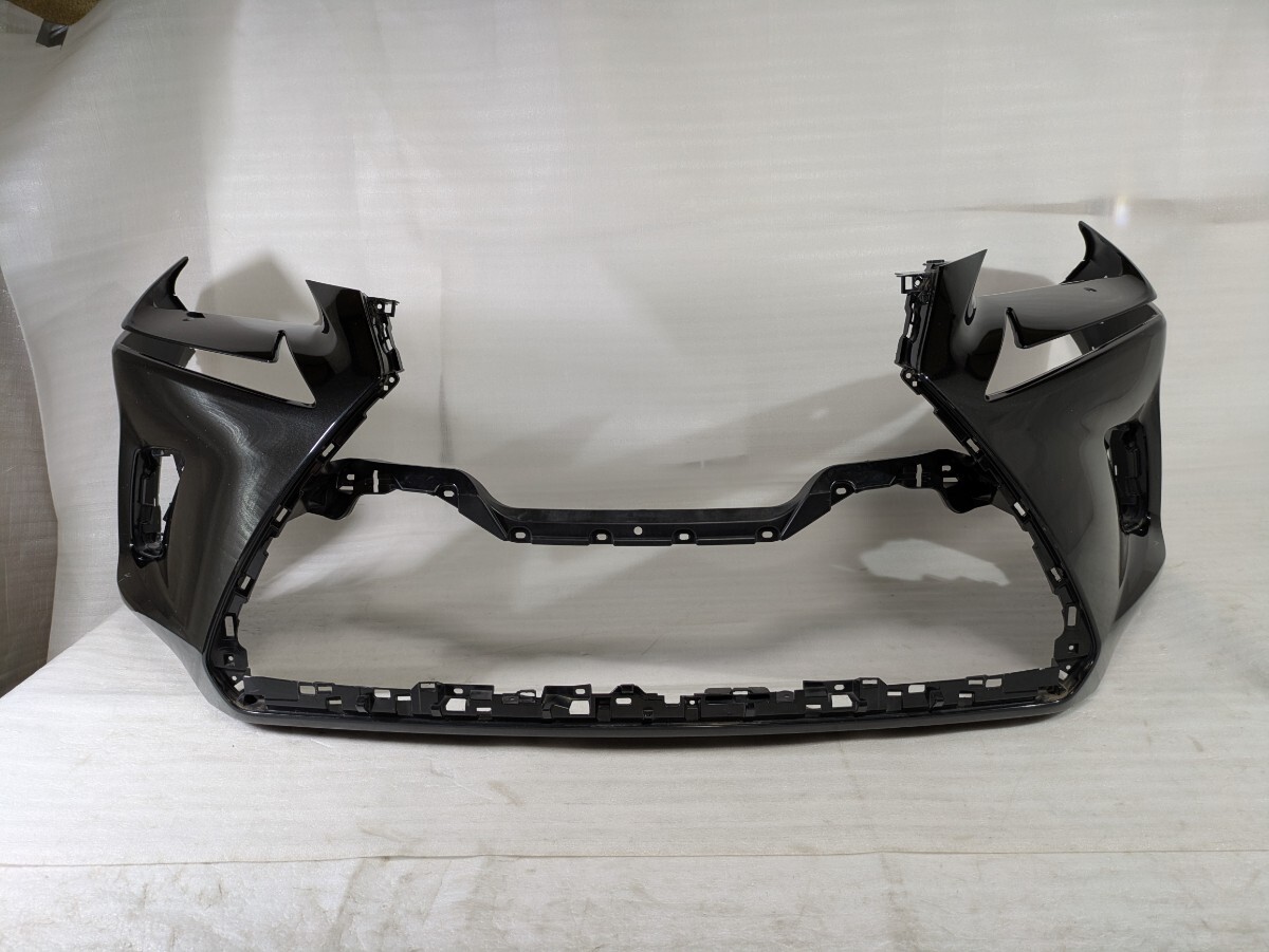 レクサス純正 AGZ10/AGZ15/AYZ10/AYZ15 NX300/300h 後期 フロントバンパー 52119-78130 ブラック 223 棚番G-1188拍卖