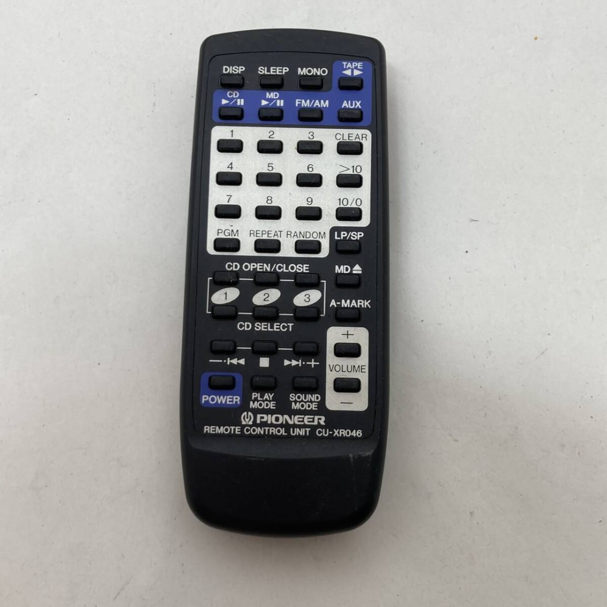 【パイオニア 純正 リモコン 23G12】動作保証 即日発送 CU-XR046 オーディオリモコン X-MDX70用拍卖