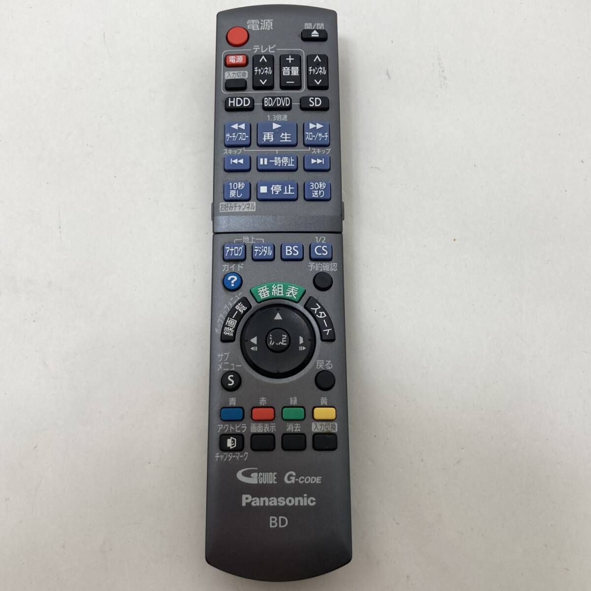 【パナソニック 純正 リモコン 23F10】動作保証 即日発送 N2QAYB000346 ブルーレイ BDレコーダー DMR-BW970 用拍卖