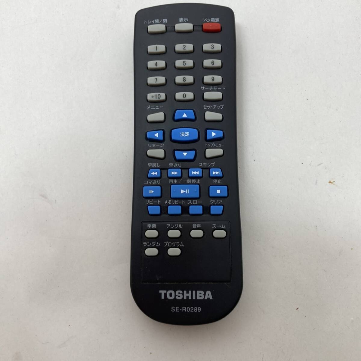 【東芝 純正 リモコン 23Z09】動作保証 即日発送 SE-R0289 DVDプレイヤー SD-290J/SD-300J拍卖