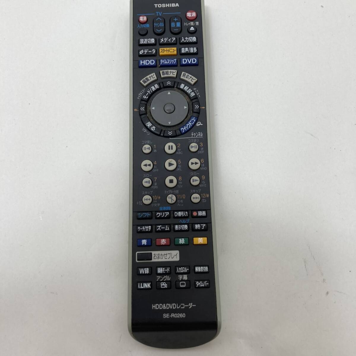 【東芝 純正 リモコン 23T07】動作保証 即日発送 SE-R0260 HDD DVD RD-S600 RD-S300 RD-E300 RD-E160拍卖
