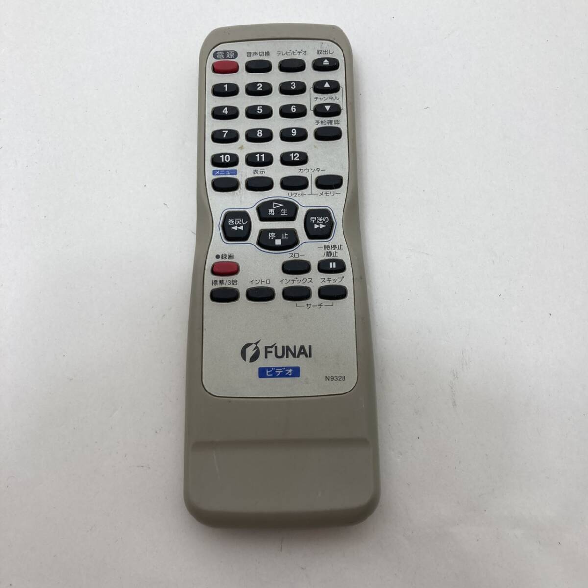 【FUNAI 純正 リモコン 23T17】動作保証 即日発送 N9328 船井 フナイ ビデオ拍卖