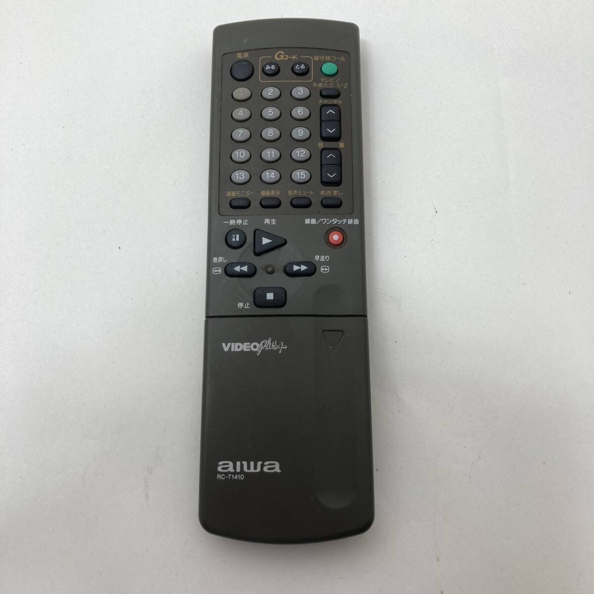 【aiwa 純正 リモコン 23Q12】動作保証 即日発送 RC-T1410 テレビデオ拍卖