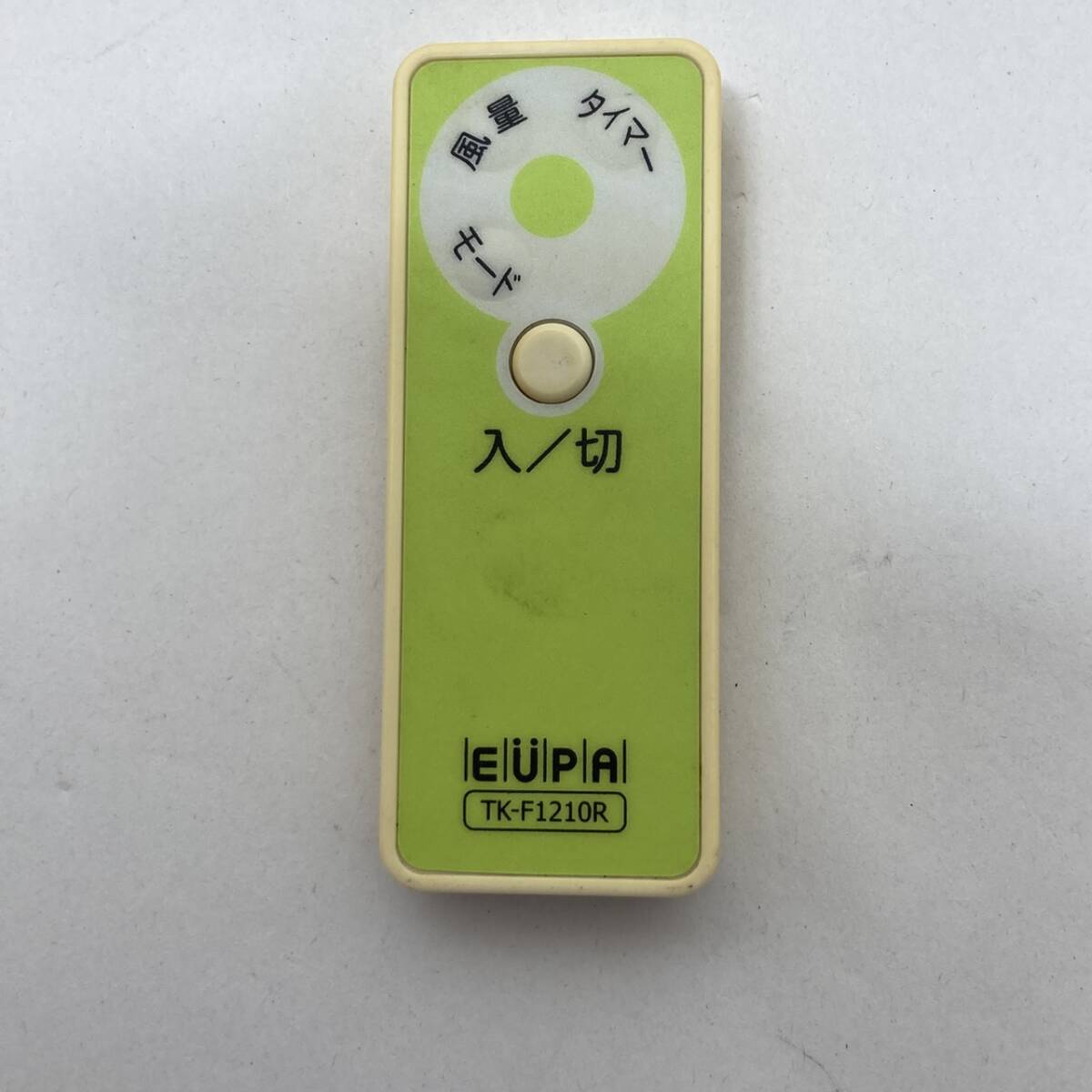 【EUPA 純正 リモコン 24H14】動作保証 即日発送 TK-F1210R 扇風機用リモコン拍卖
