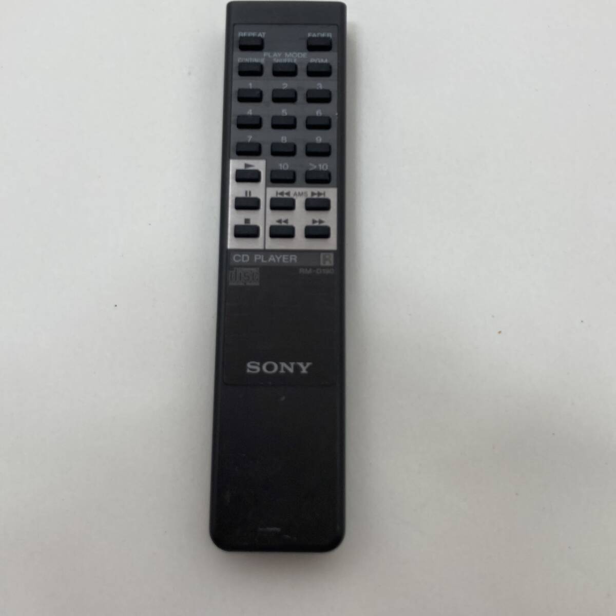 【ソニー 純正 リモコン 24E07】動作保証 即日発送 RM-D190 CDP-391 CDP-311 等 オーディオリモコン拍卖