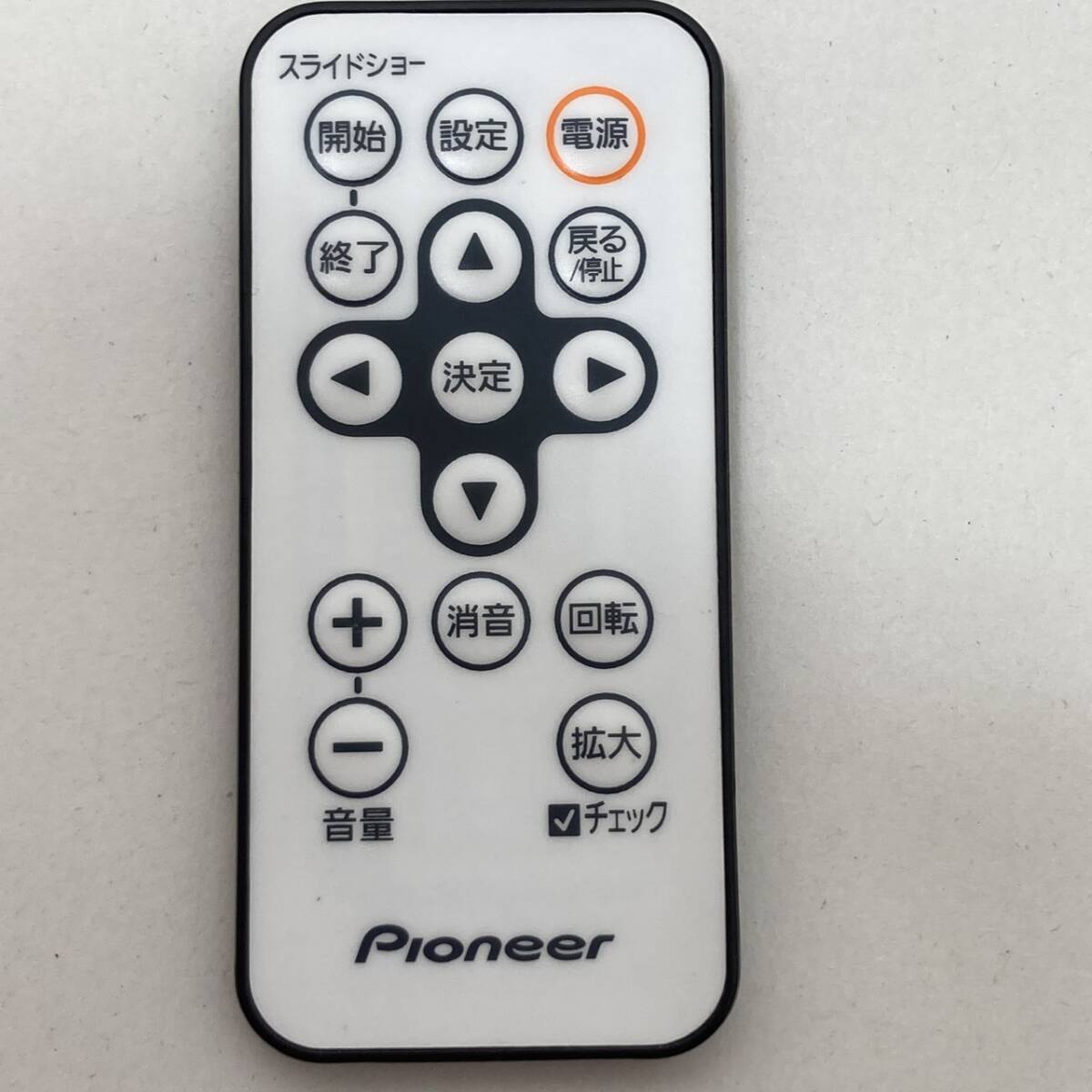【パイオニア 純正 リモコン 24E12】動作保証 即日発送 デジタルフォトフレーム HF-T730 HF-T750 HF-T850 等拍卖