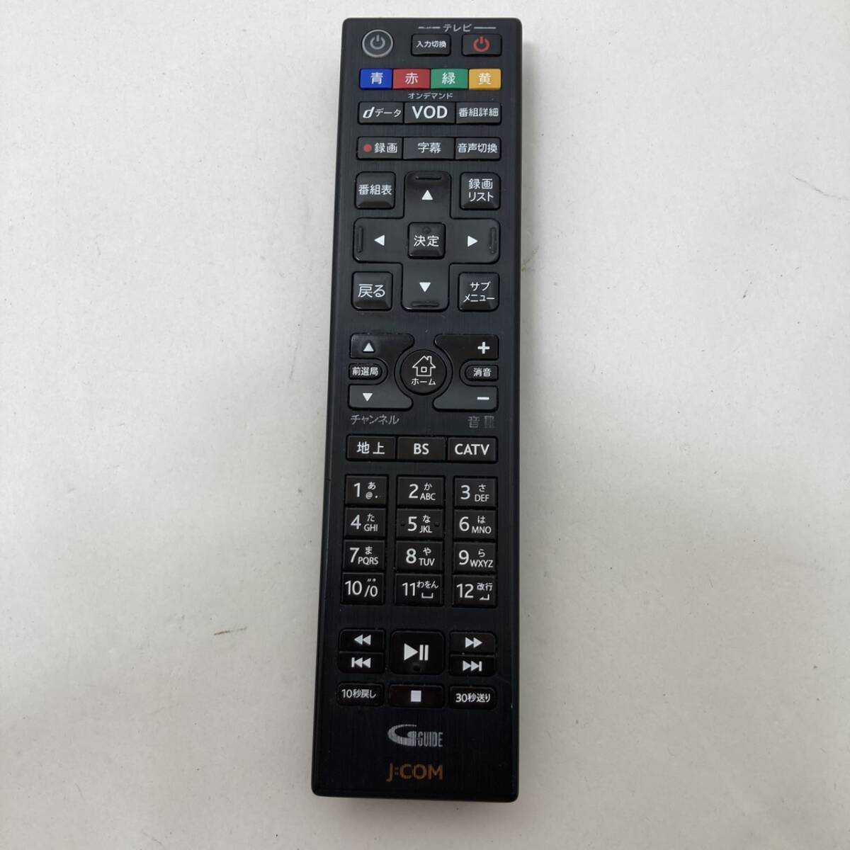 【ジェイコム 純正 リモコン 24P13】動作保証 即日発送 060-236500010 J:COM テレビリモコン TV STB SR-4300H 等拍卖