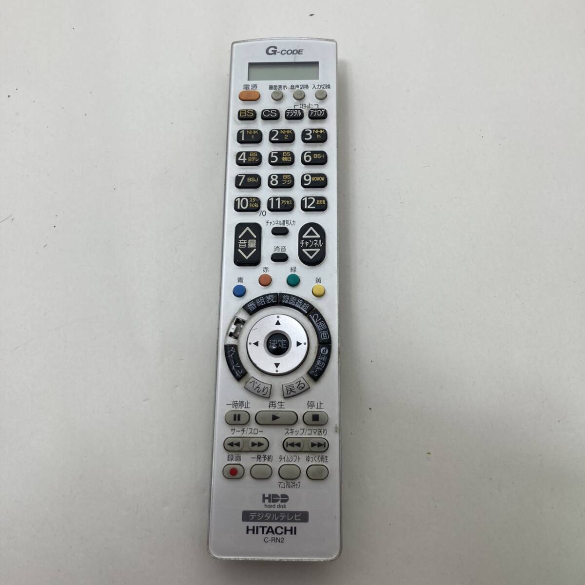 【日立 純正 リモコン 24J07】動作保証 即日発送 デジタルテレビ リモコン C-RN2拍卖