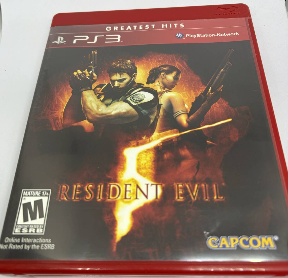 ★PS3★海外版・北米版★ Resident Evil 5 バイオハザード 中古拍卖