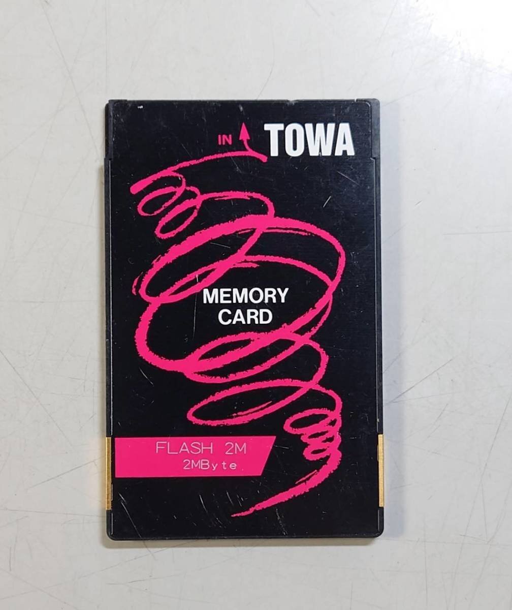 KN3149 【現状品】 FUJITSU TOWA ELECTRON LIMITED MEMORY CARD FLASH 2M 型番不明拍卖