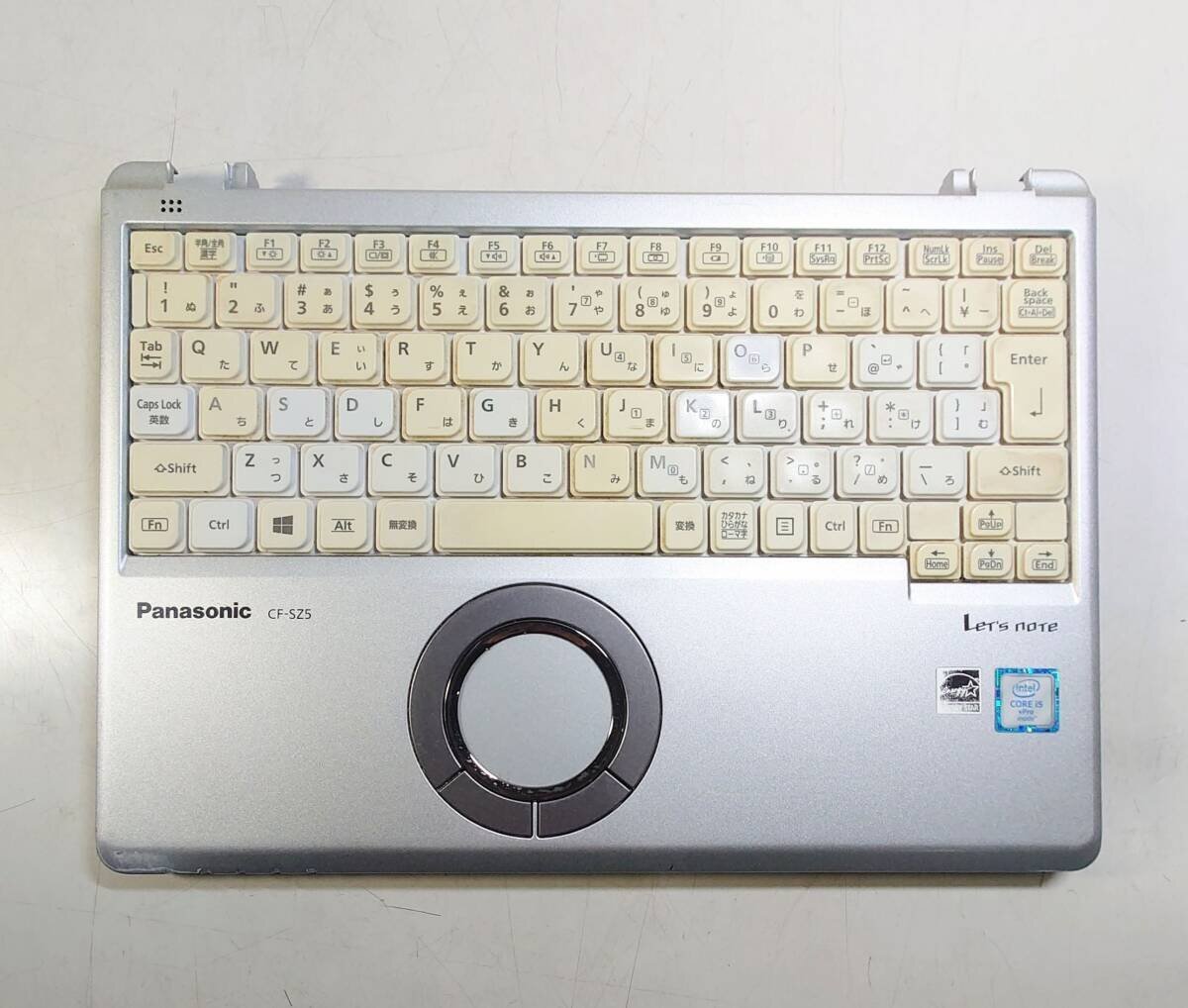 KN5199 【ジャンク】 パームレストキーボード Panasonic レッツノート CF-SZ5 など用拍卖