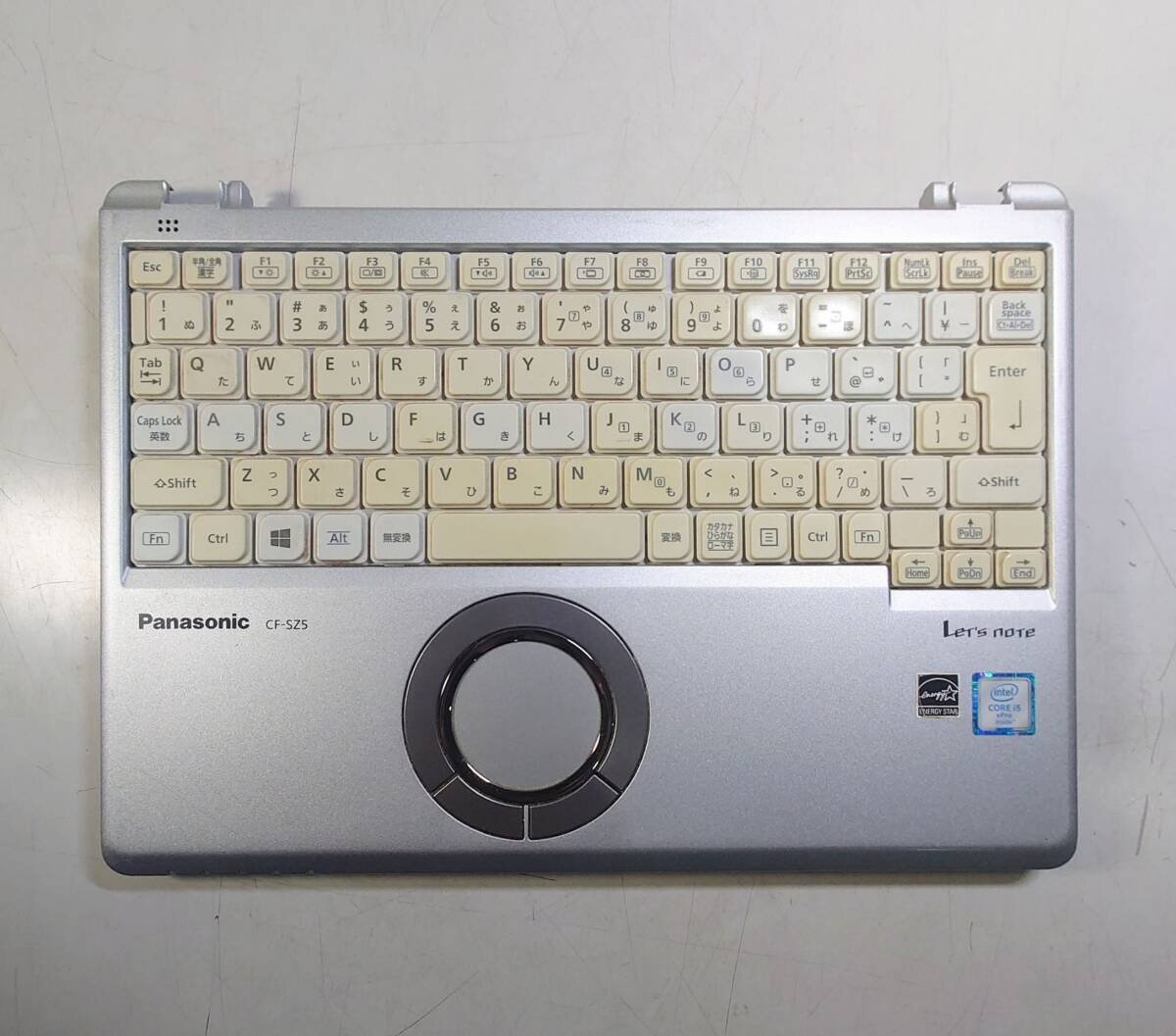 KN5204 【ジャンク】 パームレストキーボード Panasonic レッツノート CF-SZ5 など用拍卖