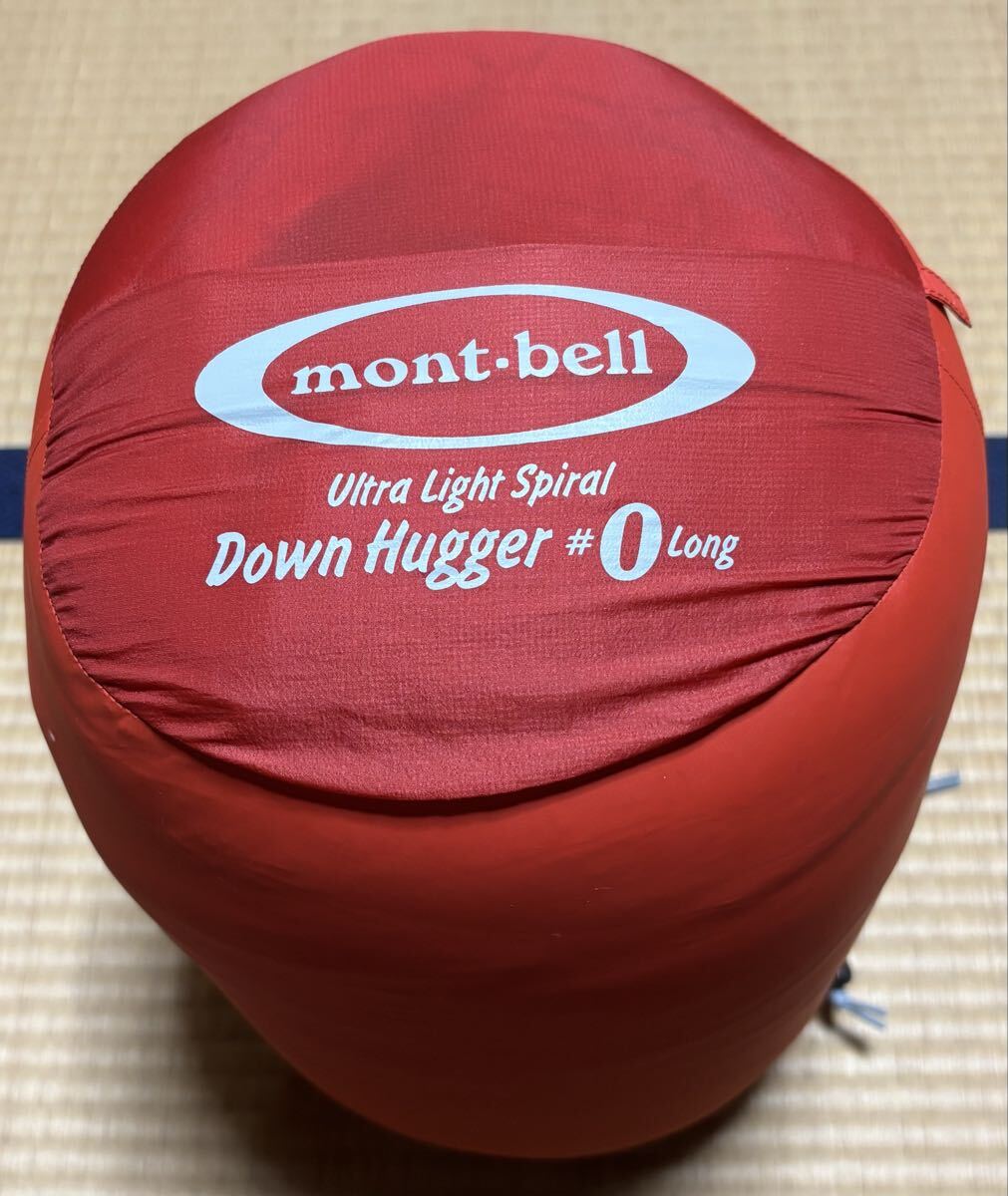 モンベル(mont-bell) U.L.スパイラルダウンハガー 800 #0 ロング 寝袋 シュラフ拍卖