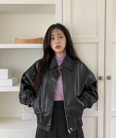 革ジャケット カジュアル おしゃれ コート フリー ベージュ拍卖