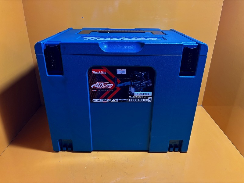 マキタ/MAKITA 40V 充電式ハンマドリル 集じんシステム付フルセット 黒 HR001GDXVB (バッテリBL4025×2、充電器DC40RA、ケース付) 拍卖