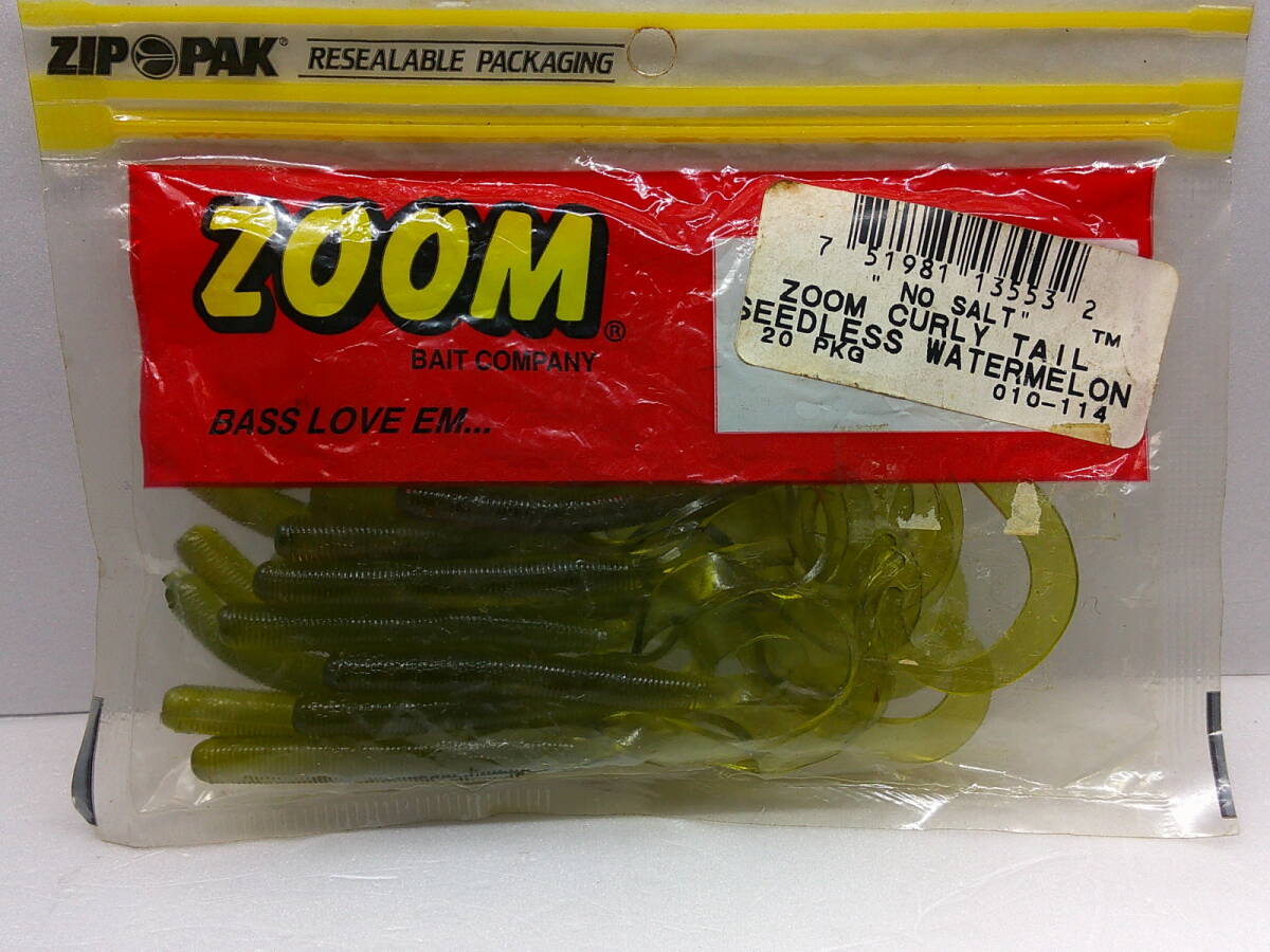 ☆ZOOM ZBC スーパーソルトプラス Cテール カーリーテール シードレスウォーターメロン 新品②拍卖