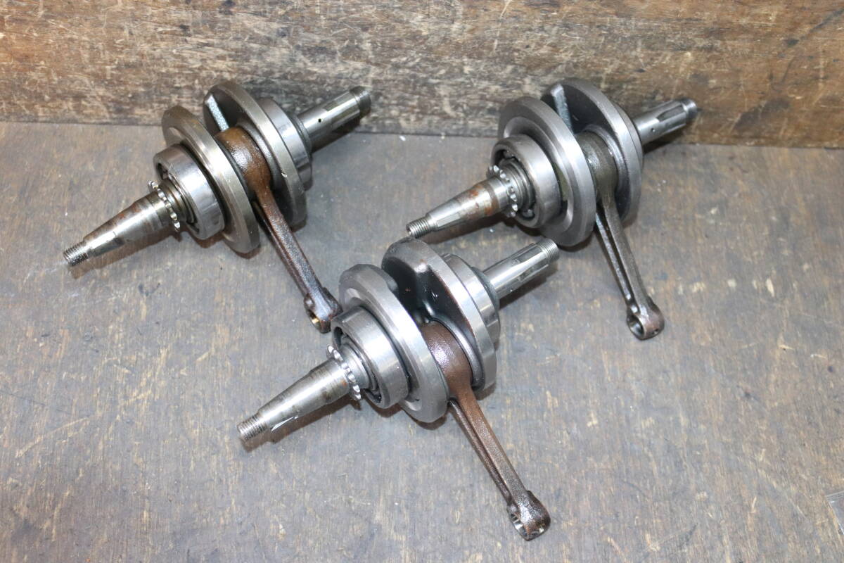 3個】6vS型クランクシャフト/1028検索モンキーDAXシャリーカブ拍卖