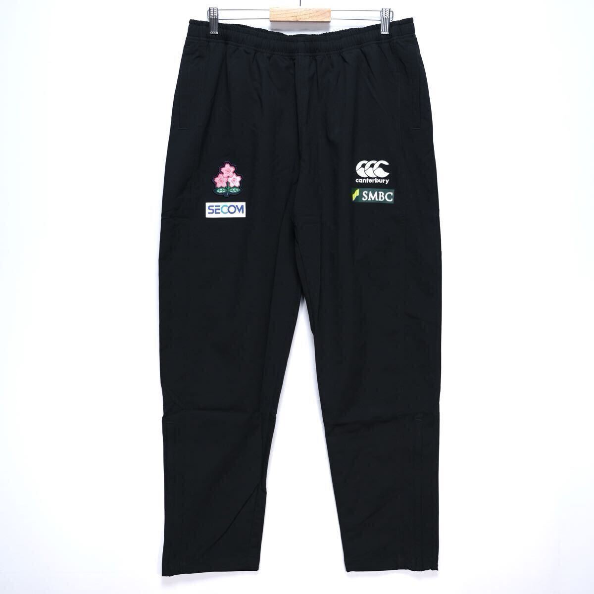 【送料無料】【未使用】CANTERBURY(カンタベリー)/ラグビー日本代表 プラクティスパンツ/R11802JP/ブラック/5Lサイズ拍卖