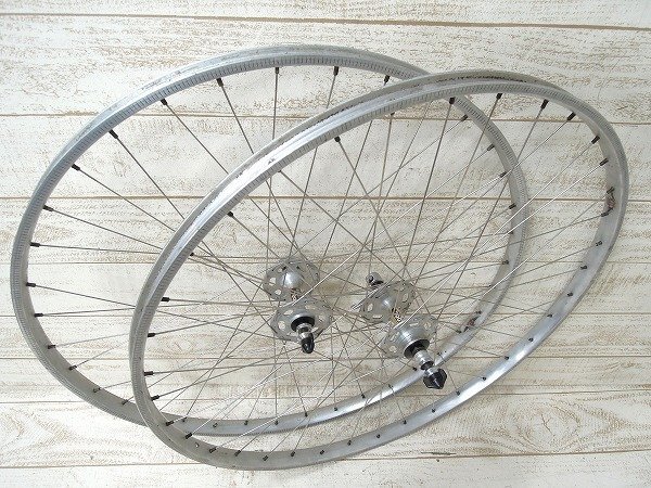■M★ビンテージ!NISI/マイヨール700★650Bランドナーホイール★100×120mm■拍卖