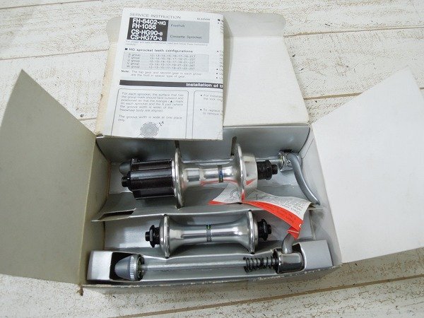 ■MK★新品箱入!シマノ600/アルテグラ★前後ハブセット/28H★100×130mm■//Z10拍卖