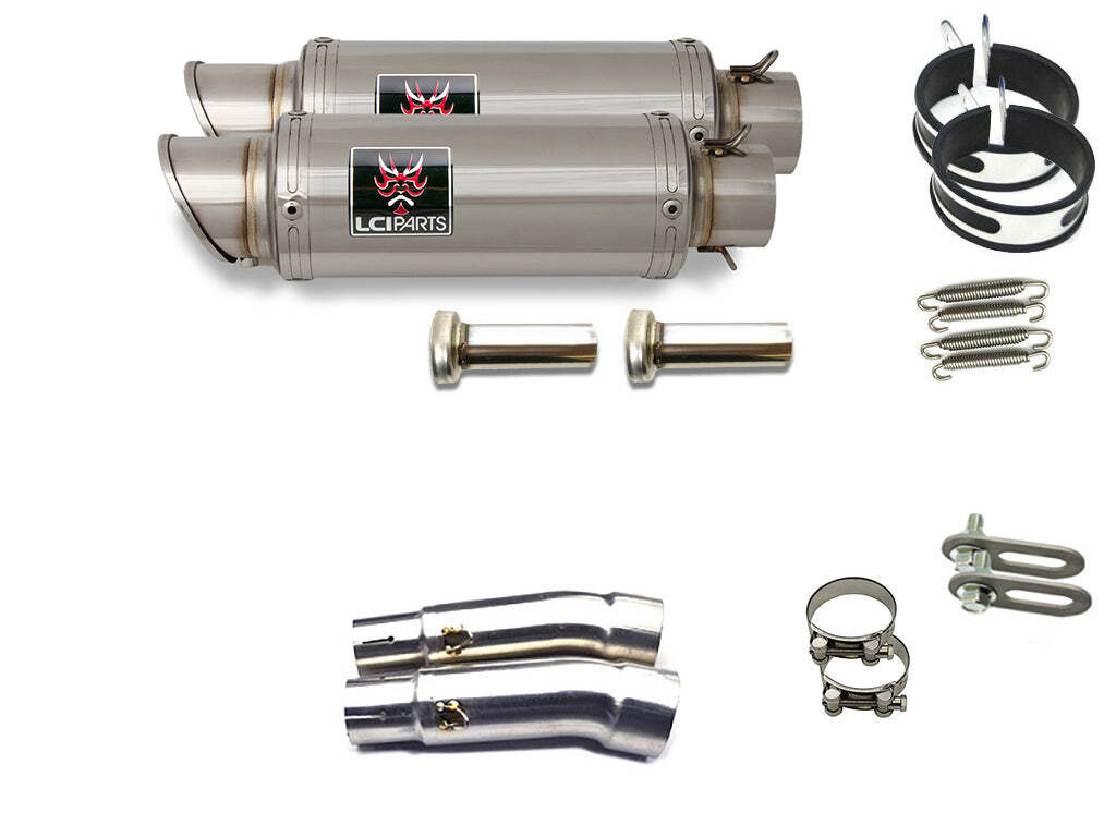 モトグッツィ V7 Racer / V7II Racer LCIPARTS ショートステンレススリップオンマフラー拍卖