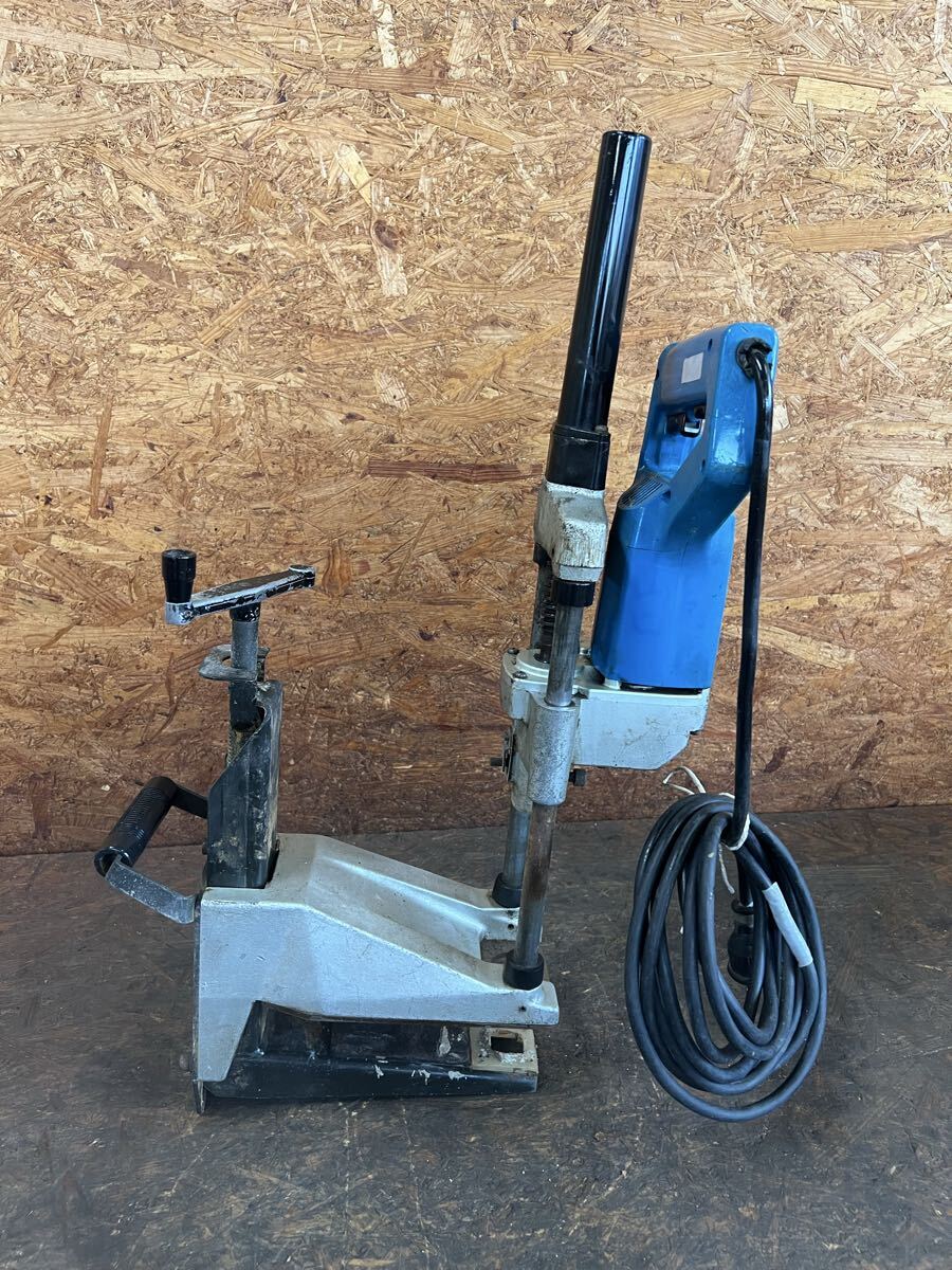 即決【10】コミ栓角のみ リョービ RYOBI DM-6C カクノミ 角ノミ 通電回転のみ 現状品 ジャンク拍卖