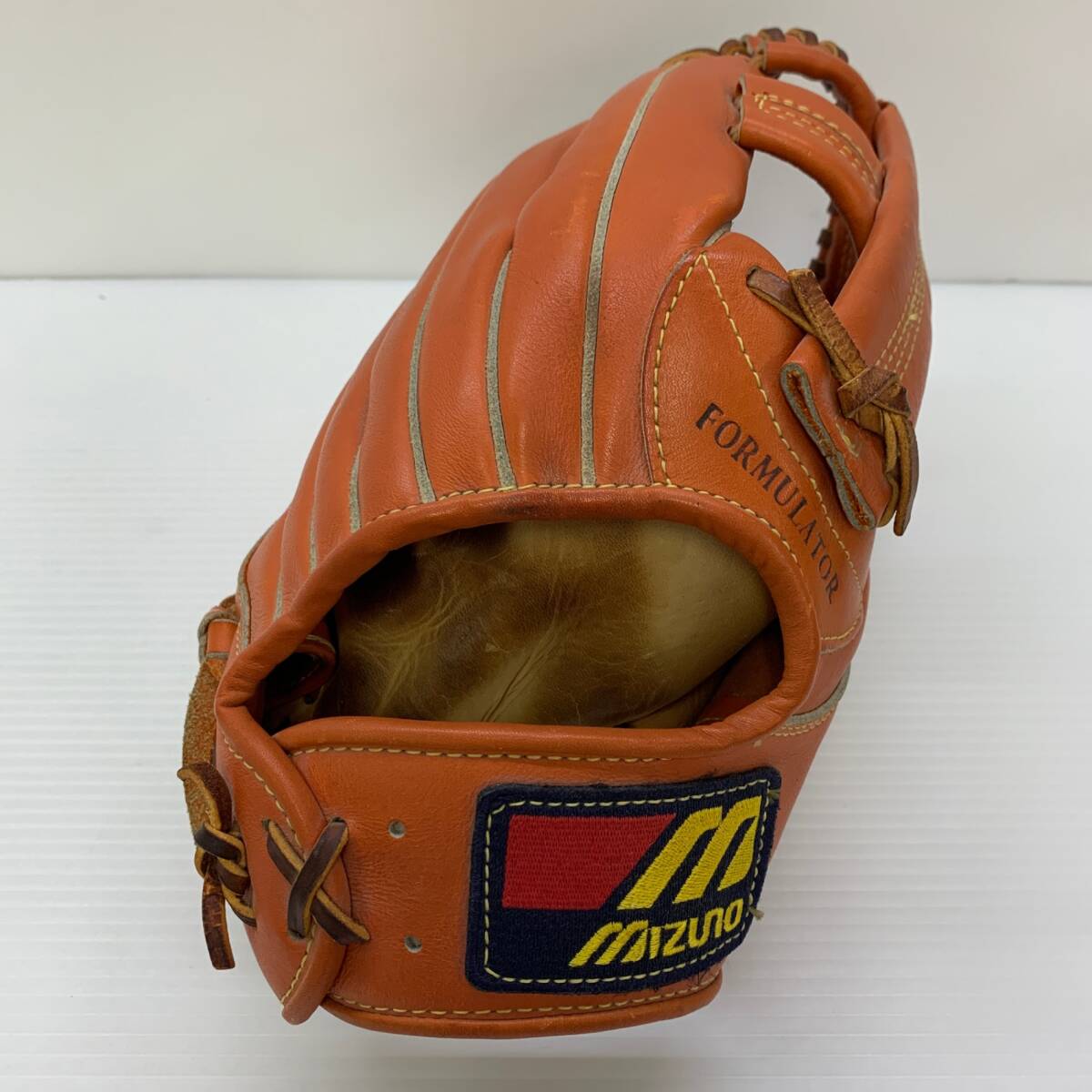 ミズノ MIZUNO ワールドウィン Super New Era 信義作 硬式 大人 一般 外野手用 グローブ グラブ 右投げ 中古品 野球 6295拍卖