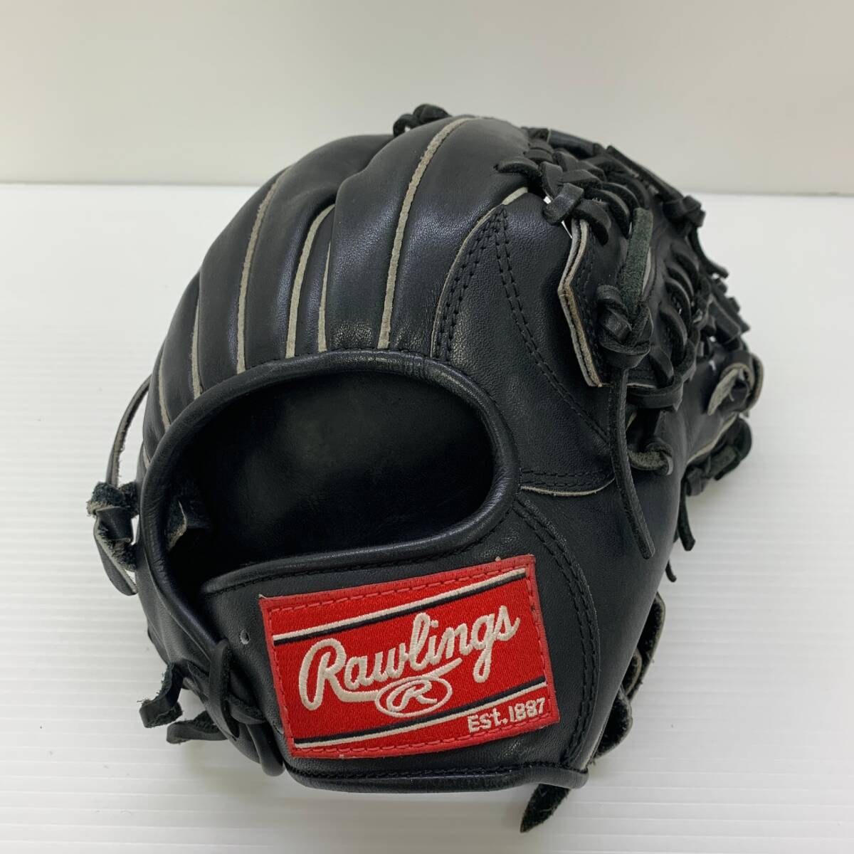 ローリングス Rawlings デュアルパルムテック 軟式 大人 一般 内野手用 グローブ グラブ 右投げ 中古品 野球 6395拍卖