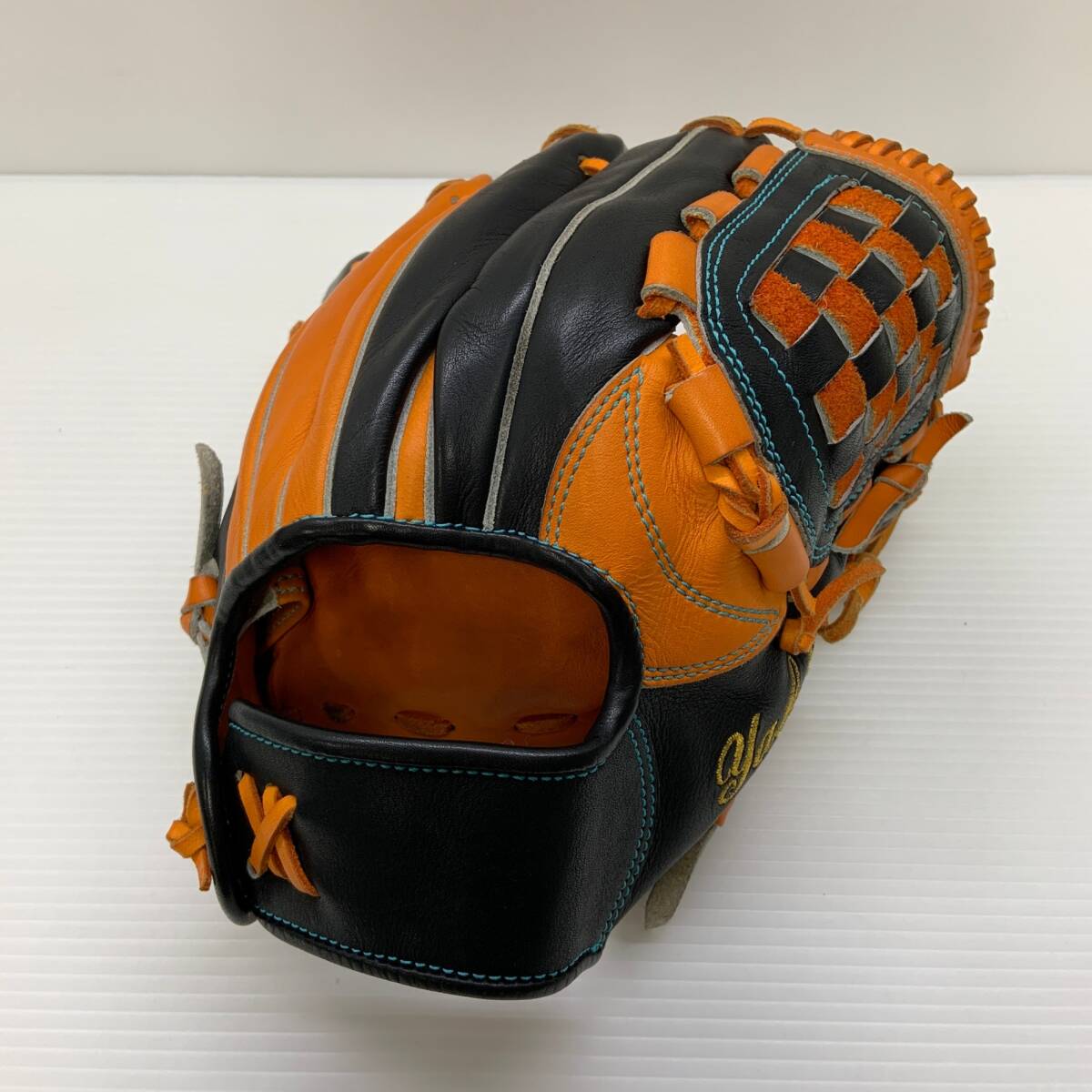 ジェットパワー JET POWER 軟式 大人 一般 投手用 グローブ ピッチャー グラブ 右投げ 中古品 野球 6466拍卖