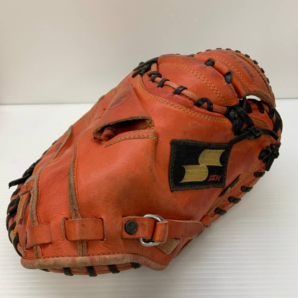 エスエスケイ SSK STAROKY 軟式 大人 一般 キャッチャーミット 捕手 グローブ グラブ 右投げ SRM-008 中古品 野球 6576拍卖