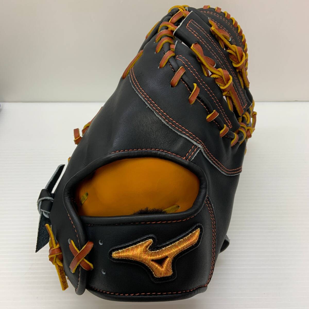 ミズノ MIZUNO ミズノプロオーダー 硬式 一塁手 グローブ 右投げ 大山型 中古品 グローブ袋付き 野球 6643拍卖