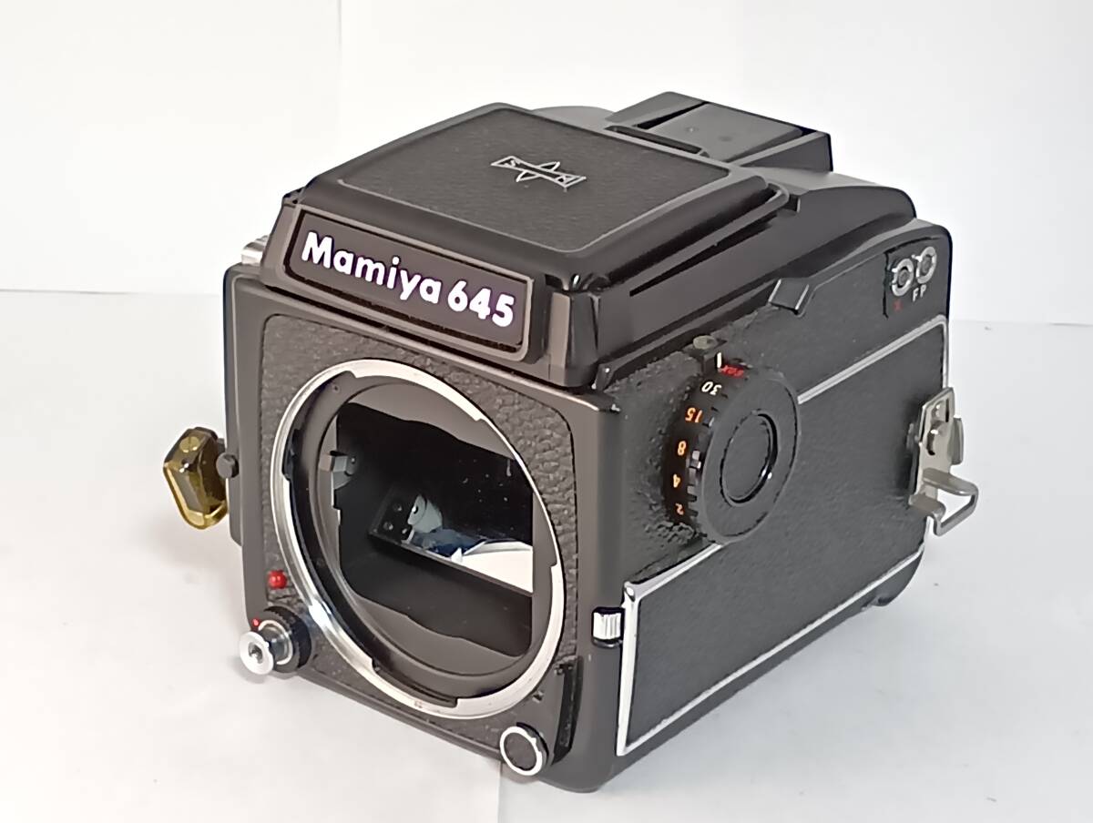 ★実用美品★ マミヤ MAMIYA M645 1000S ボディ ウエストレベルファインダー #7520拍卖