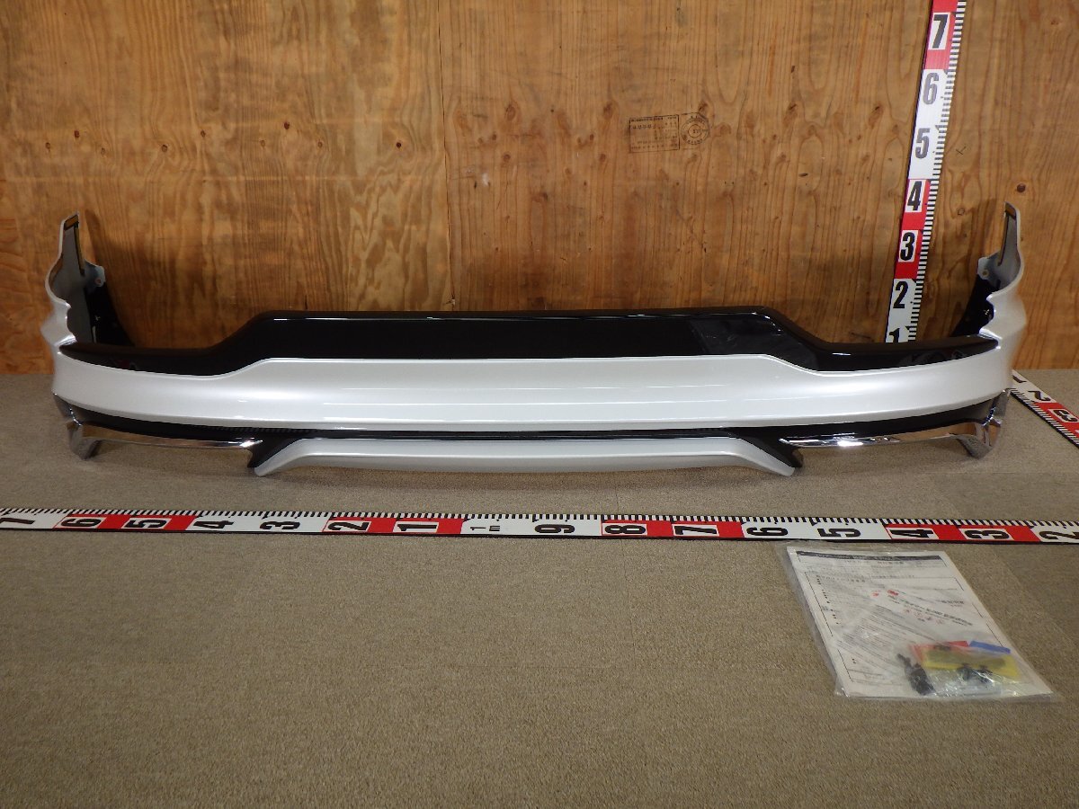 124 トヨタ ハリアー MODELLISTA GRAN BLAZE 未使用 リヤスカート 取付要領書付 MXUA8# AXUH8# AXUP85拍卖