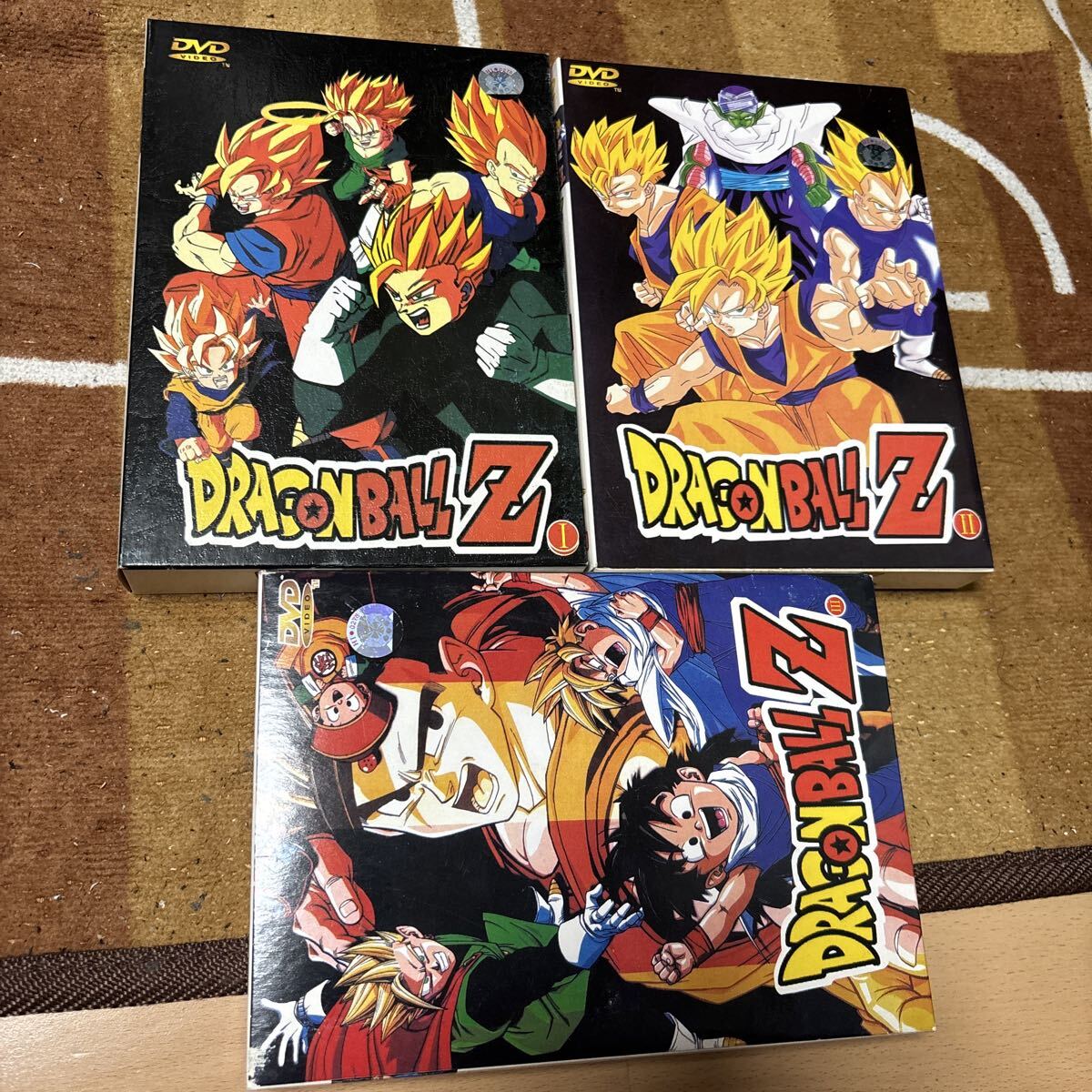 再生未確認 ドラゴンボールZ DVD 海外版 I II III ボックスセット ジャンク拍卖