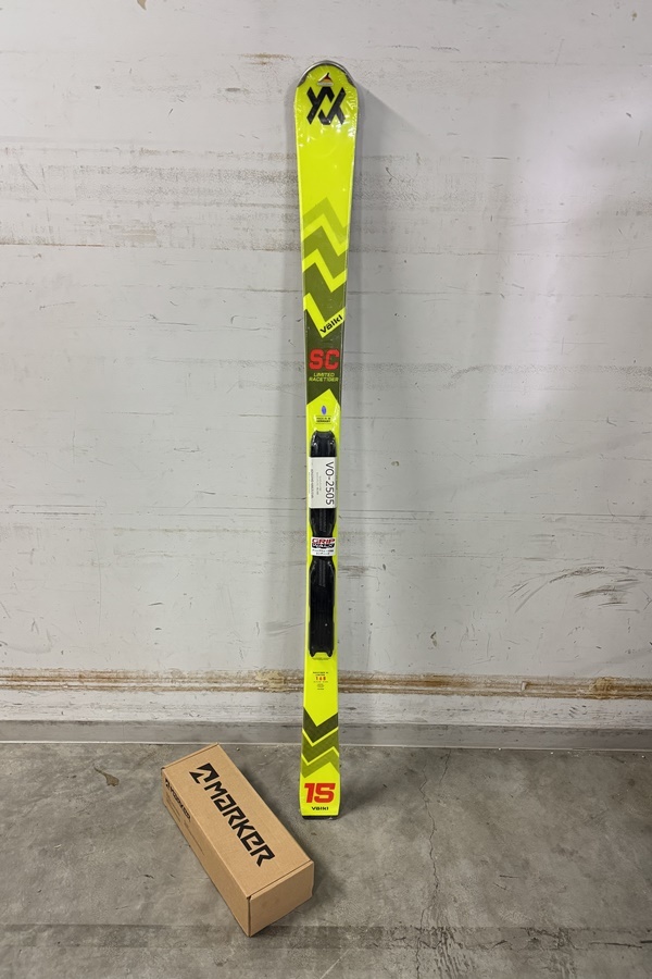 【送料無料】東京)◇Volkl フォルクル RACETIGER SC LIMITED V24 168cm + ビンディング「マーカー vMotion 11 GW」セット拍卖