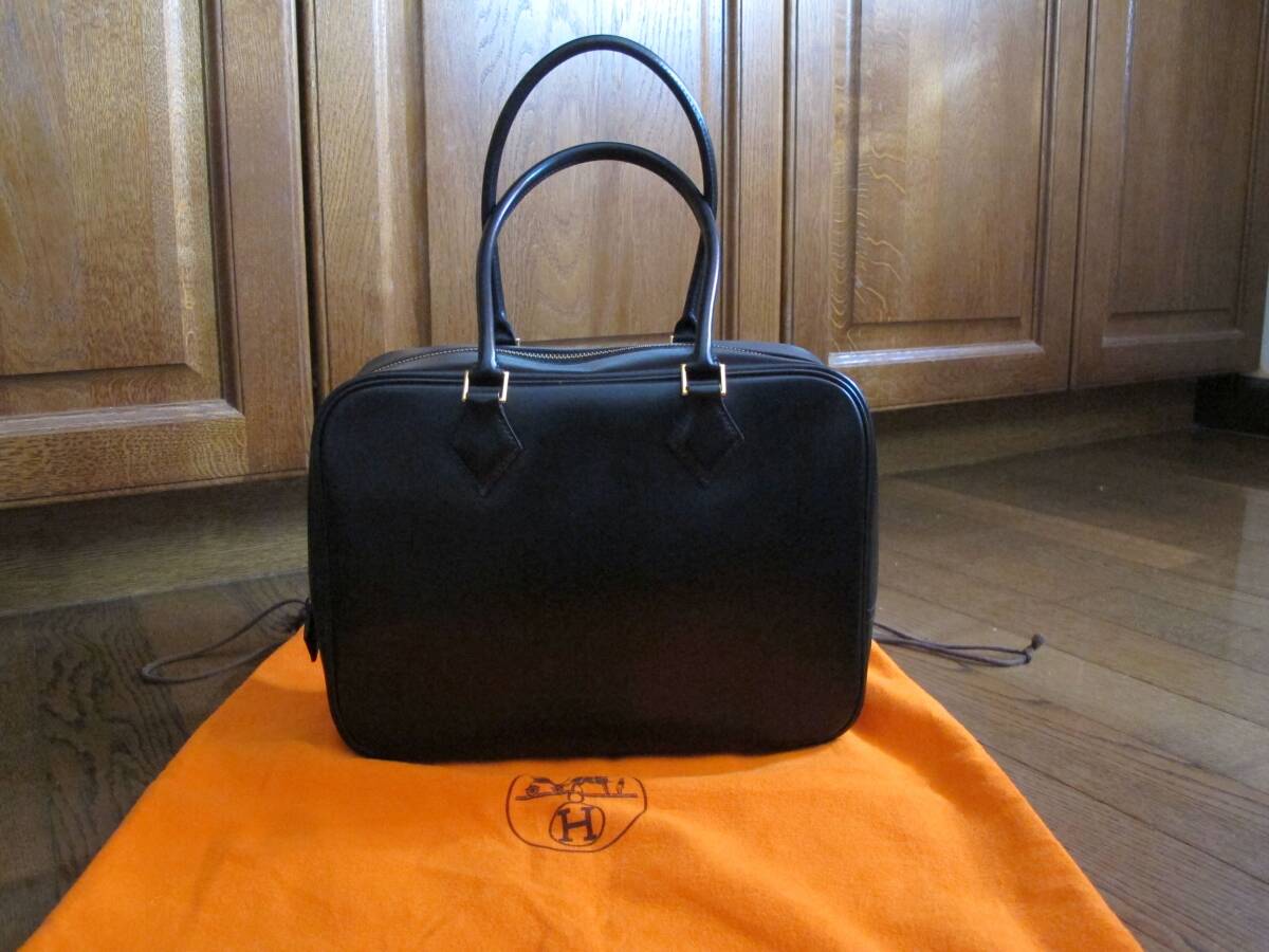 HERMESエルメス バッグプリュム28黒 エルメスプリュム28拍卖