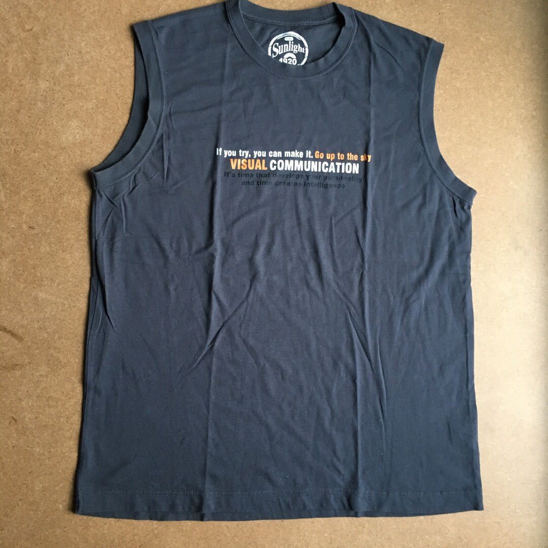 Sunlight ノースリーブTシャツ グレー タンクトップ 1920 サンライト拍卖