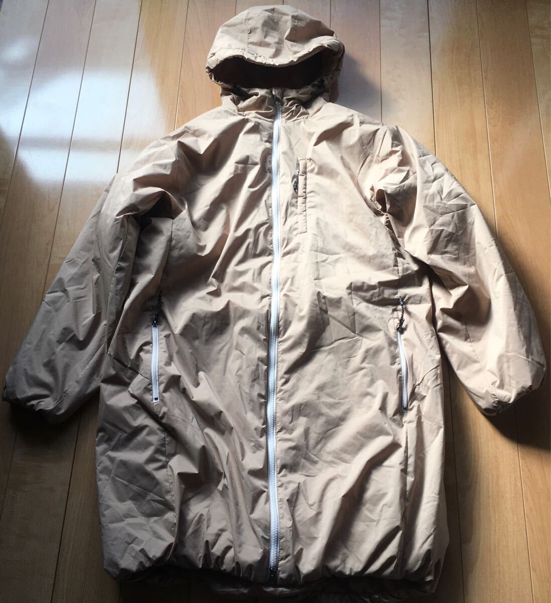 ワークマン フィールドコア 撥水パデットロングフーディ 604-6-17 レディース L拍卖