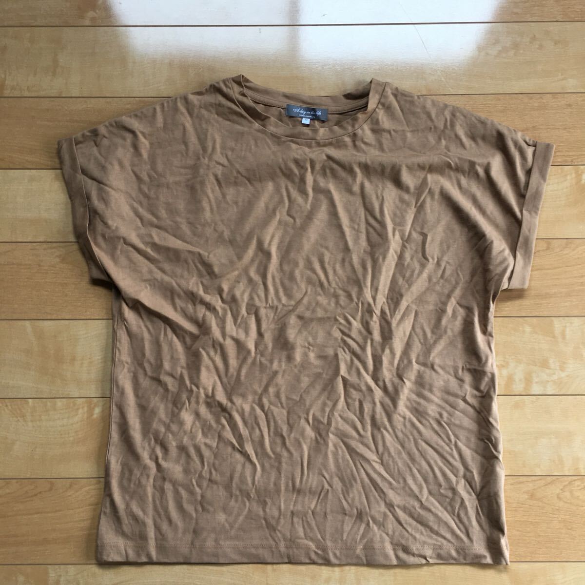 アデイインザライフ ユナイテッドアローズ カットソー 232-1-110 レディース M ベージュ拍卖