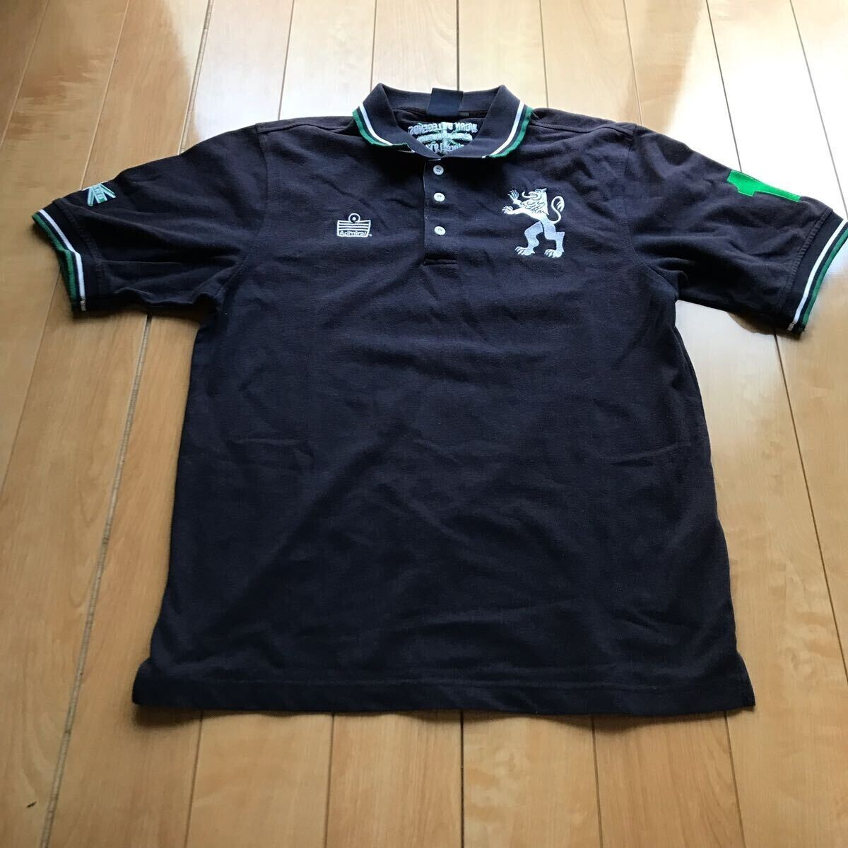 アドミラル ポロシャツ 168-1-377 メンズ ネイビー サッカー拍卖