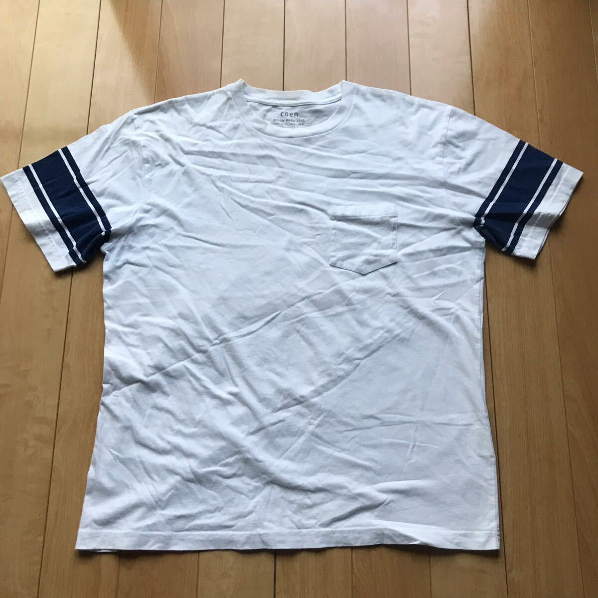コーエン コットンTシャツ 125-1-314 メンズ XL ホワイト拍卖