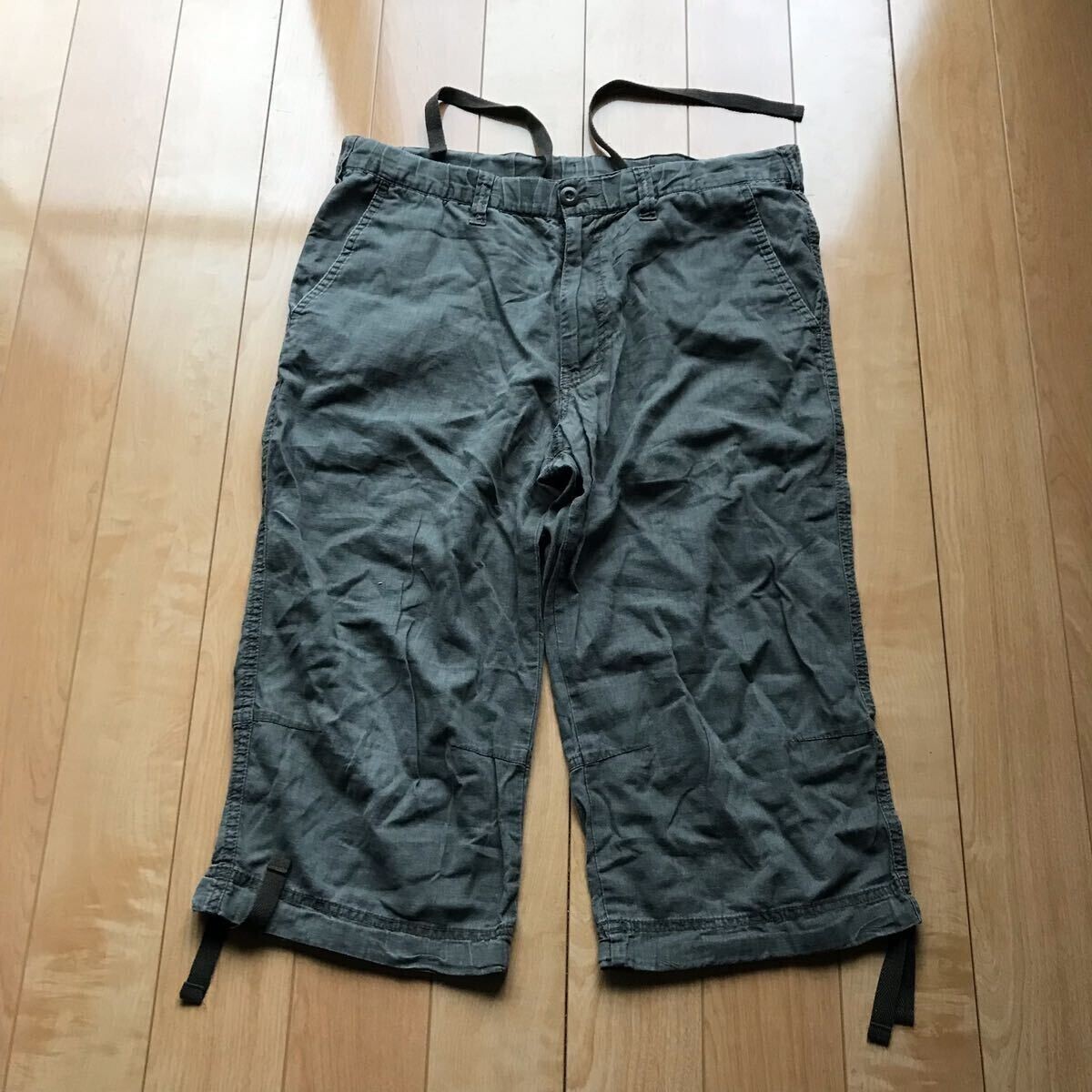 ユニクロ ミリタリーパンツ 541-1-333 メンズ M カーキ拍卖