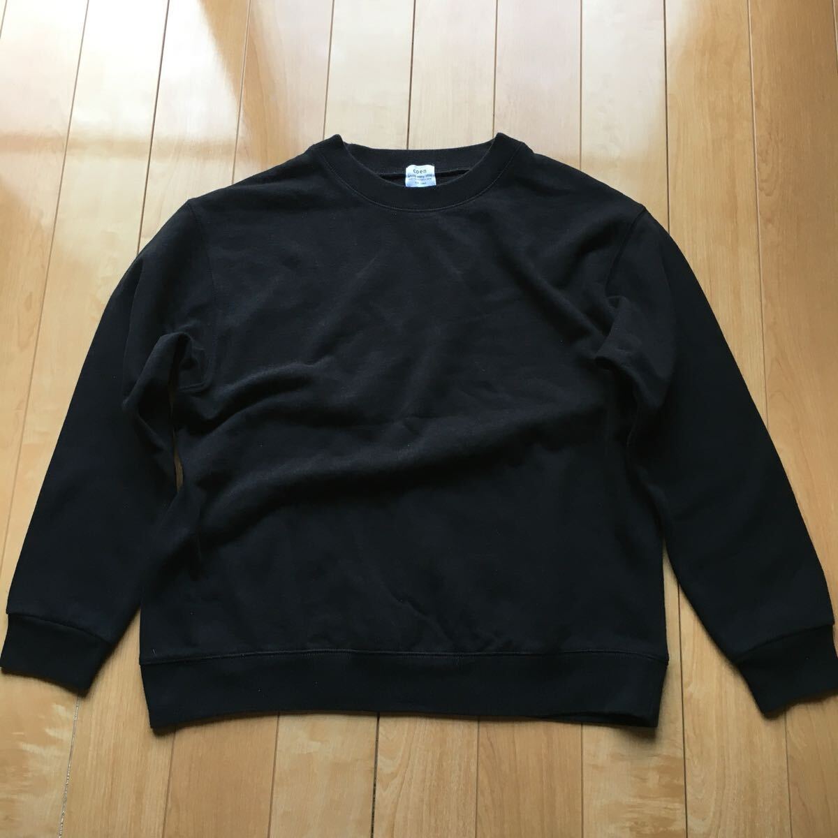 コーエン スウェットトレーナー 213-1-26 レディース L ブラック拍卖