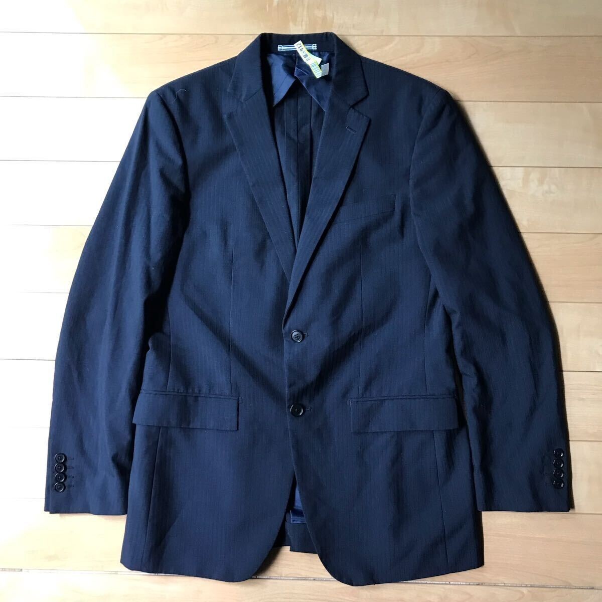 オリヒカ テーラードジャケット 582-1-316 メンズ ネイビー ウォッシャブル拍卖