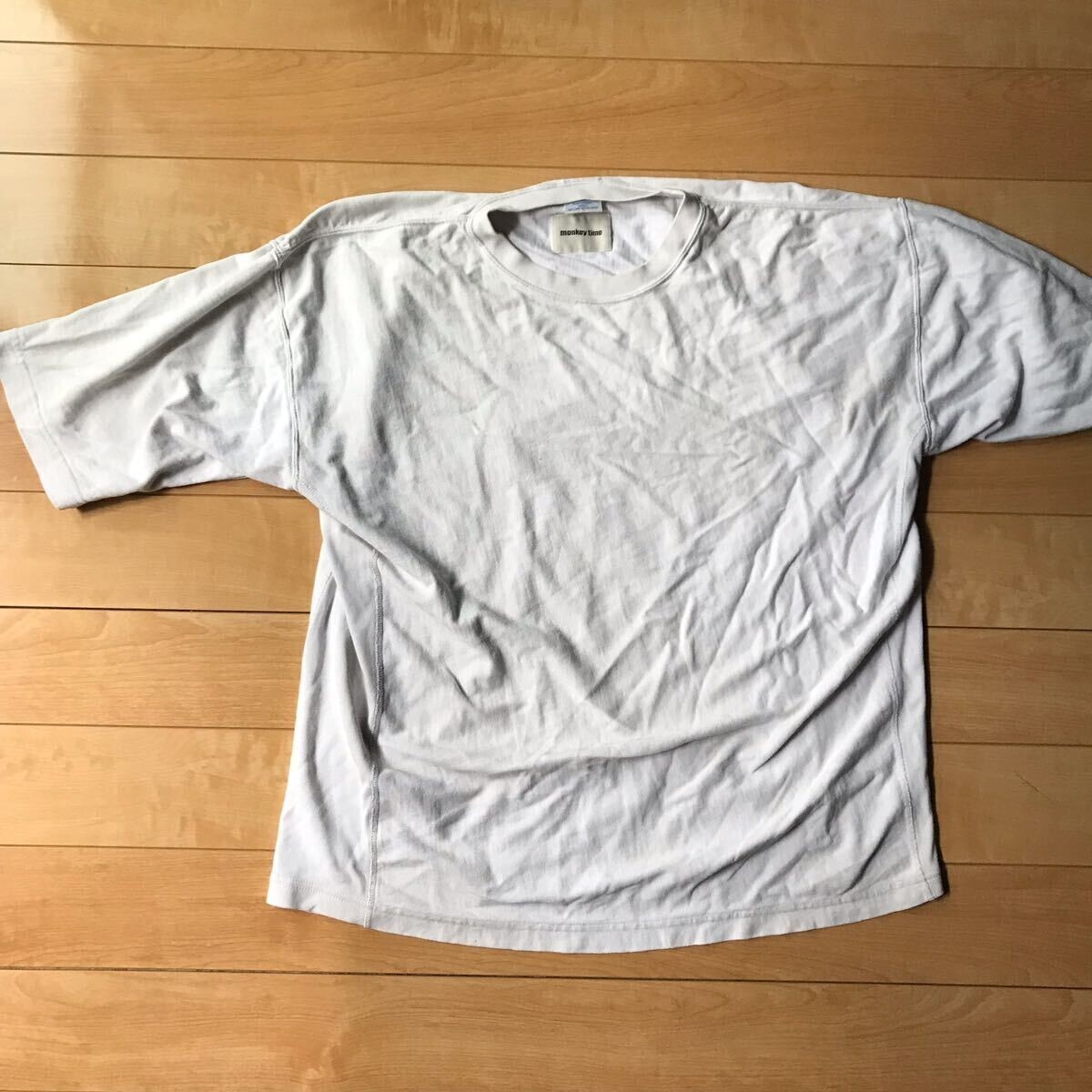 モンキータイム ユナイテッドアローズ Tシャツ 586-1-317 ホワイト拍卖