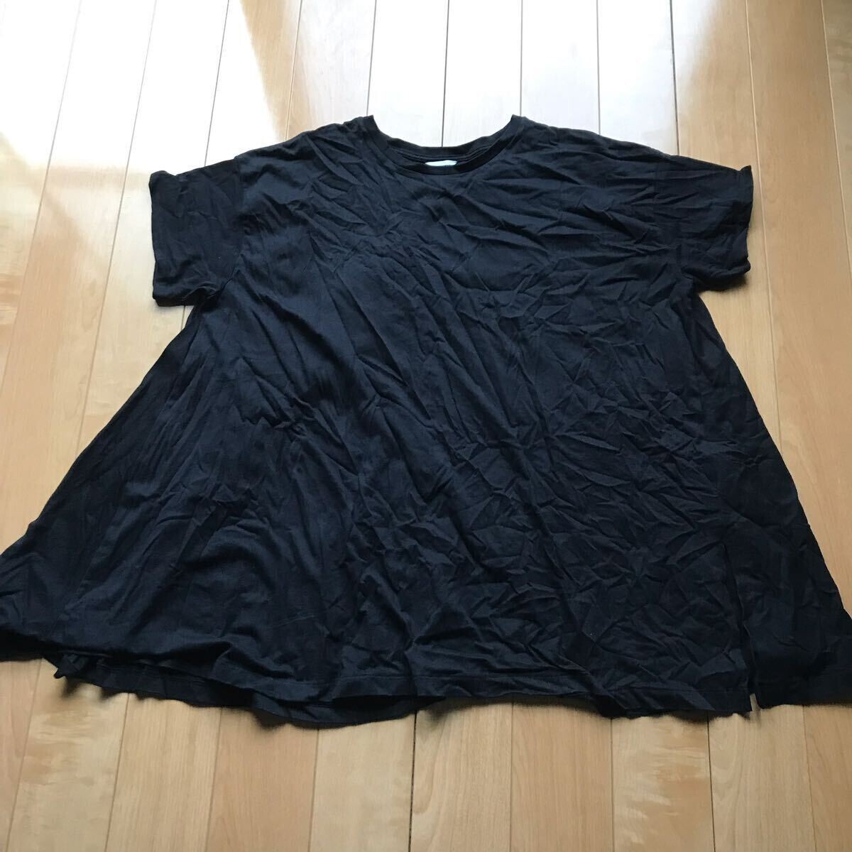 アメリカンホリック フレアカットソー 093-1-303 レディース M ブラック アメホリ拍卖