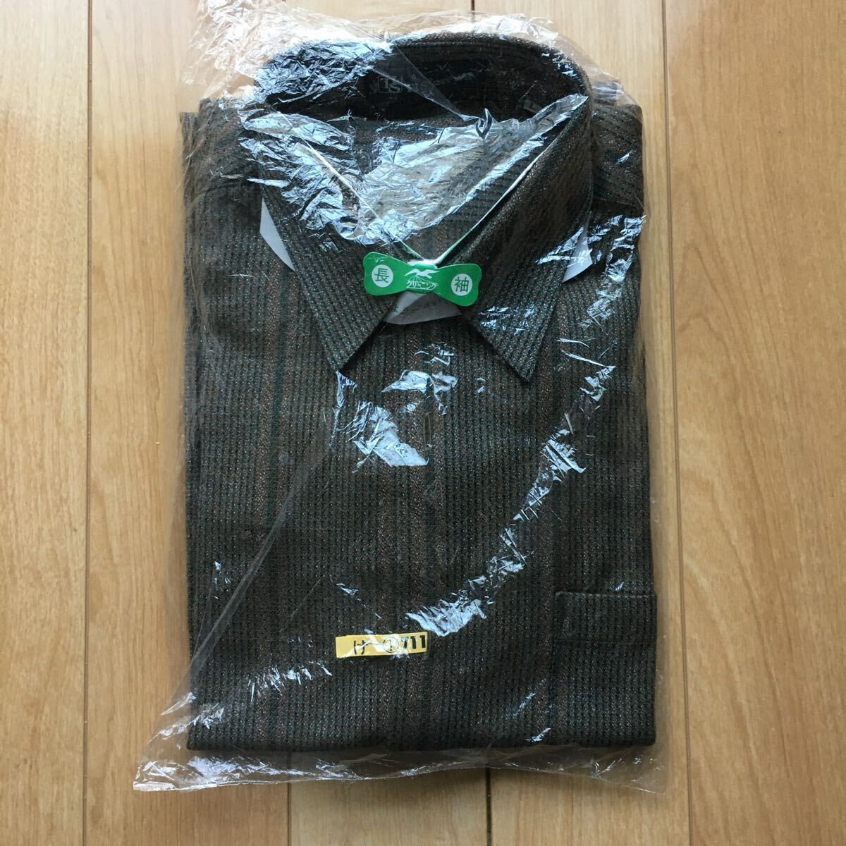 TIS 長袖シャツ 224-1-64 メンズ L ブラウン拍卖